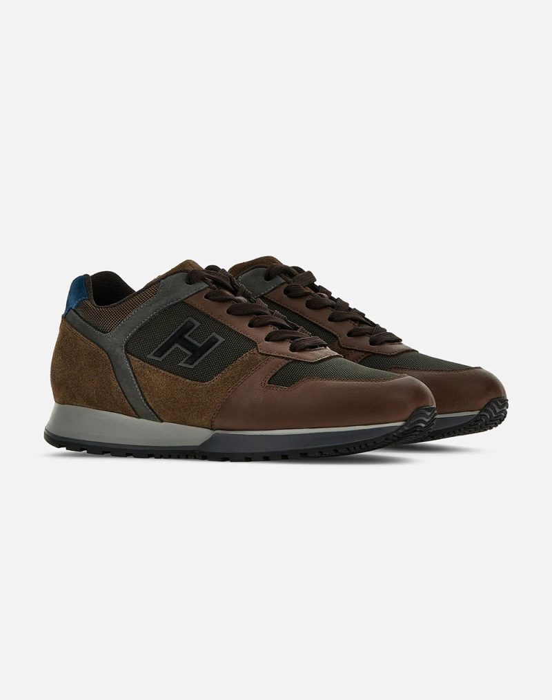 HOGAN SNEAKERS Ανδρικά sneakers από δέρμα. - Image 2