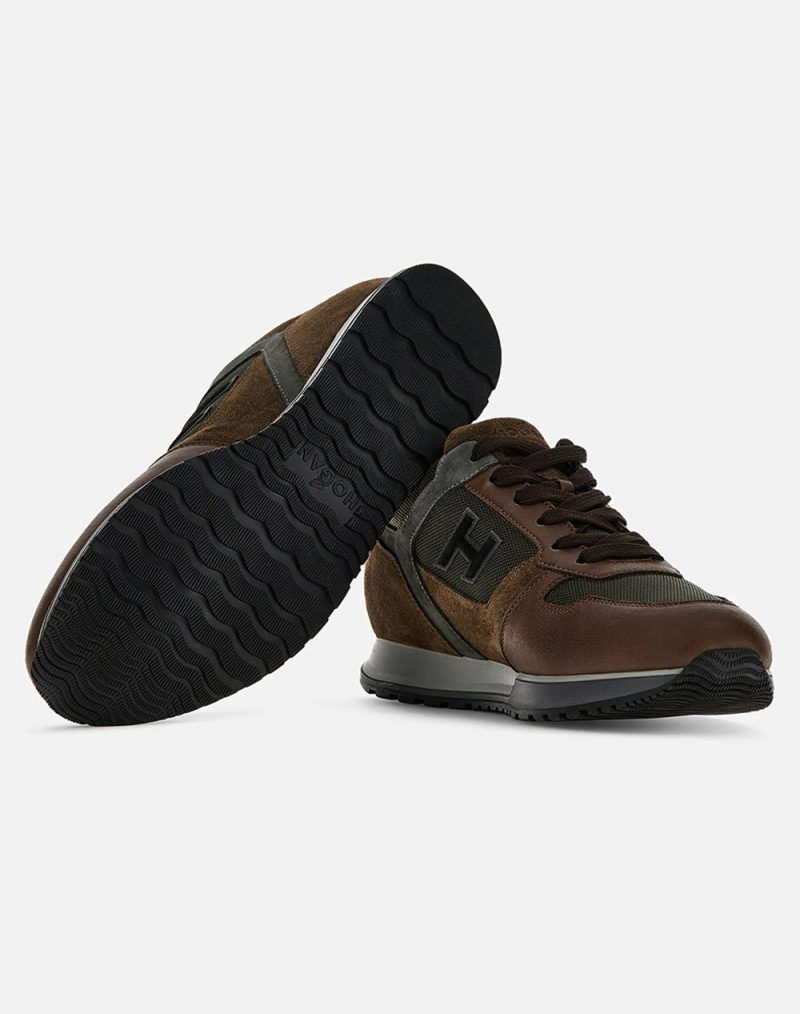 HOGAN SNEAKERS Ανδρικά sneakers από δέρμα. - Image 4