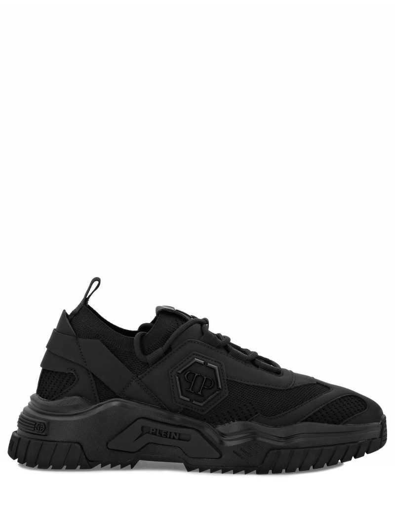 Philipp Plein Sneakers Runner Hexagon με ζακάρ πλέξη & λογότυπο του brand