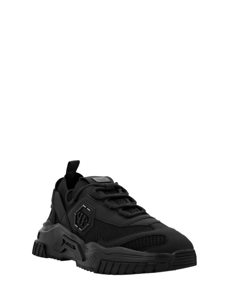 Philipp Plein Sneakers Runner Hexagon με ζακάρ πλέξη & λογότυπο του brand - Image 2