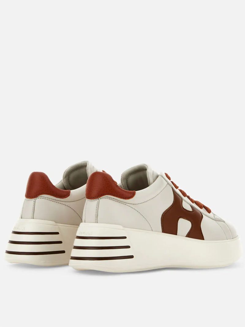 Hogan Υποδήματα sneakers γυναικεία Rebel H564 ιβουάρ - Image 3