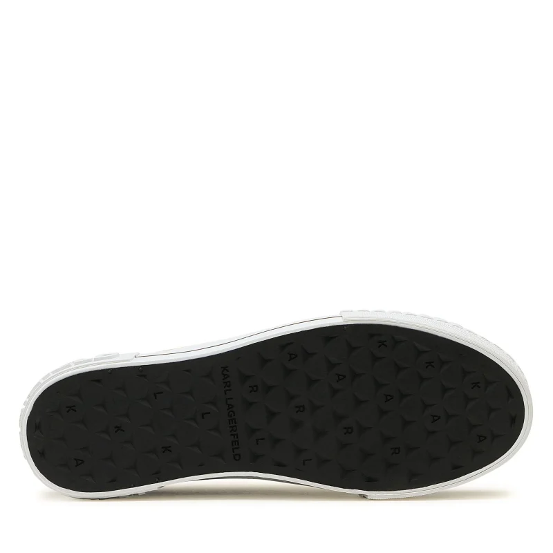 KARL LAGERFELD Sneakers KL60418 Black PU - Image 4